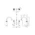 Aztec Bath Mixer Tap Brushed Brass