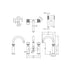 Aztec Bath Shower Mixer Tap Chrome