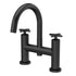 Aztec Bath Mixer Tap Black Matt