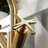Aztec Basin Mixer Tap Brushed Brass