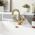 Aztec Basin Mixer Tap Brushed Brass