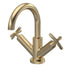 Aztec Basin Mixer Tap Brushed Brass