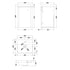 nuie 400mm wall hung 1 door vanity basincor101, Nuie, Wall Hung Vanity Unit, 3