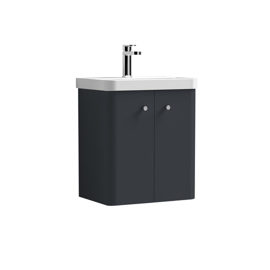 nuie 500mm wall hung 2 door unit basincor1403, Nuie, Wall Hung Vanity Unit, 1