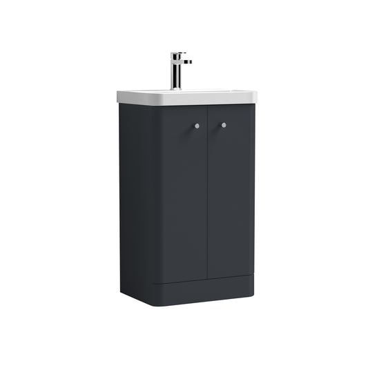nuie 500mm floor standing 2 door unit basincor1404, Nuie, Sink Vanity Unit, Basin Unit, 1