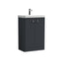 nuie 600mm floor standing 2 door unit basincor1406, Nuie, Sink Vanity Unit, Basin Unit, 1