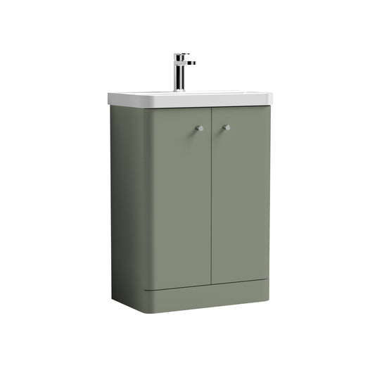 nuie 600mm floor standing 2 door unit basincor806, Nuie, Sink Vanity Unit, Basin Unit, 1