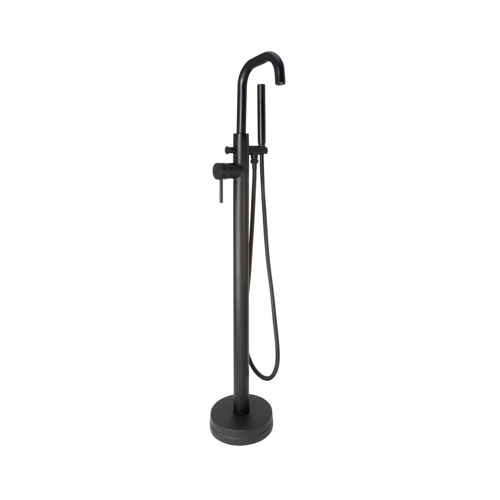 Core Freestanding Bath Shower Mixer Tap Black