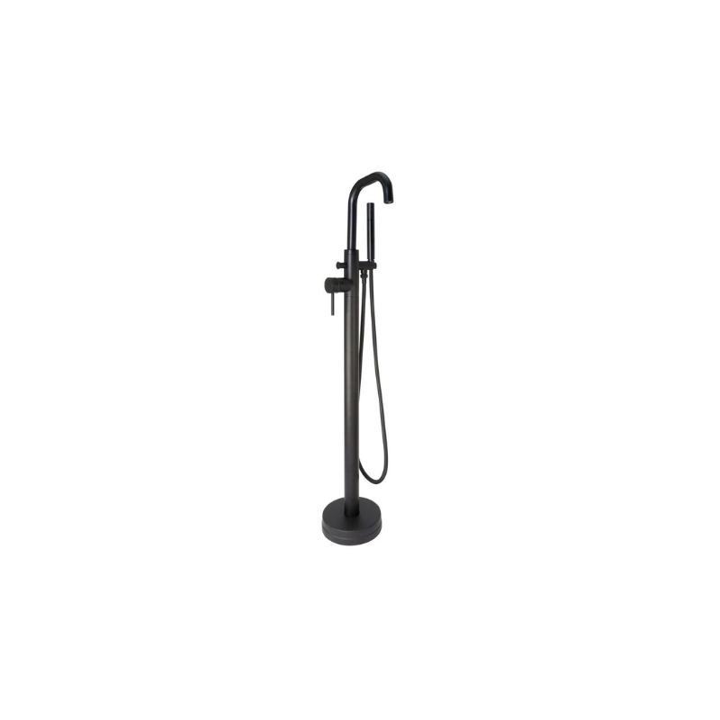 Core Freestanding Bath Shower Mixer Tap Black