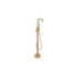 core freestanding bath shower mixer tap brushed brass, Scudo, Brushed Brass Bath Taps, Free Standing Bath Taps, Taps, 1