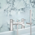 core bath shower mixer tap chrome, Scudo, Chrome Bath Shower Mixer Taps, Bath Taps, Taps, 4