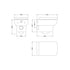 Arlo Wall Hung Toilet & Seat