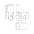 Arlo Flush to Wall Toilet, Cistern & Seat