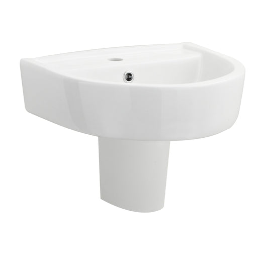 Nuie 420mm Basin & Semi Pedestal