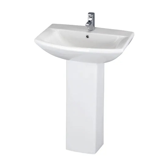 Asselby 600mm Basin & Pedestal