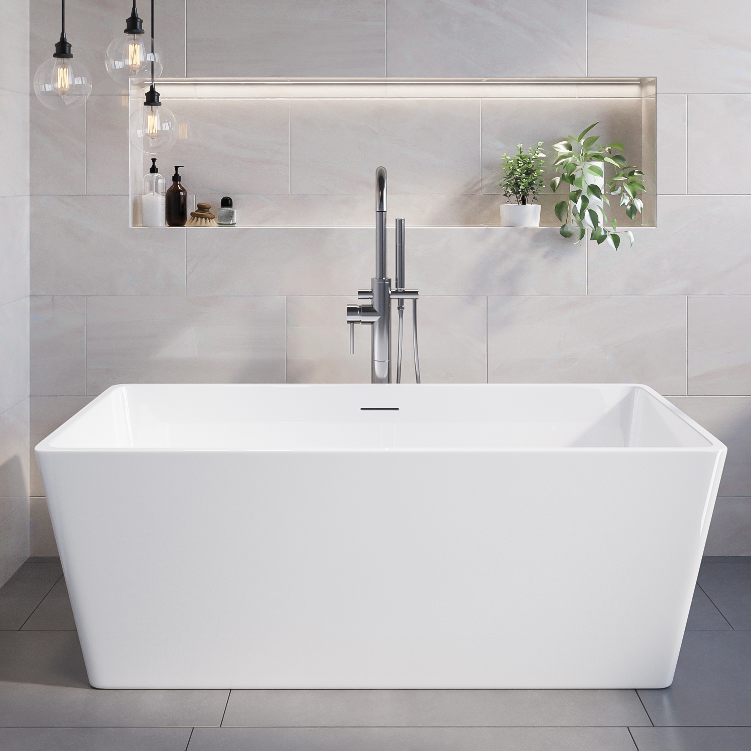 Dante Freestanding Bath 1600x750x570mm