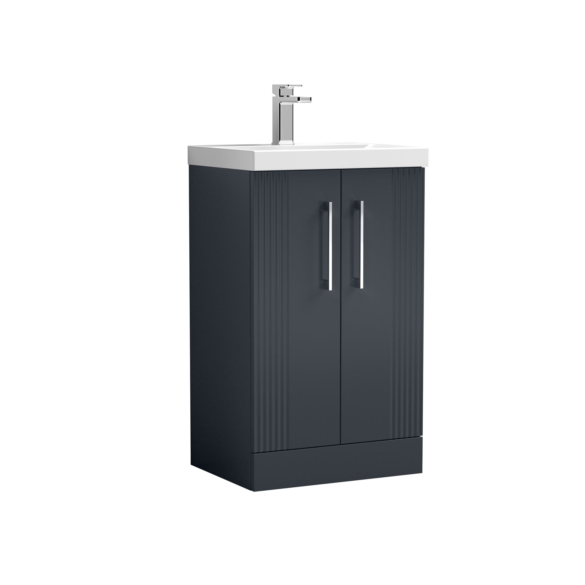 nuie 500mm floor standing 2 door vanity basin 1dpf1423a, Nuie, Sink Vanity Unit, Basin Unit, 1