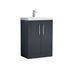 nuie 600mm floor standing 2 door vanity basin 1dpf1425a, Nuie, Sink Vanity Unit, Basin Unit, 1