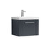 nuie 500mm wall hung single drawer vanity basin 1dpf1491a, Nuie, Wall Hung Vanity Unit, 1