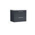 nuie 600 wall hung 2 drawer vanity laminate worktopdpf1493lcm, Nuie, Wall Hung Vanity Unit, 1