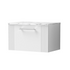 nuie 600 wall hung single drawer vanity laminate worktopdpf194lcm, Nuie, Wall Hung Vanity Unit, 2