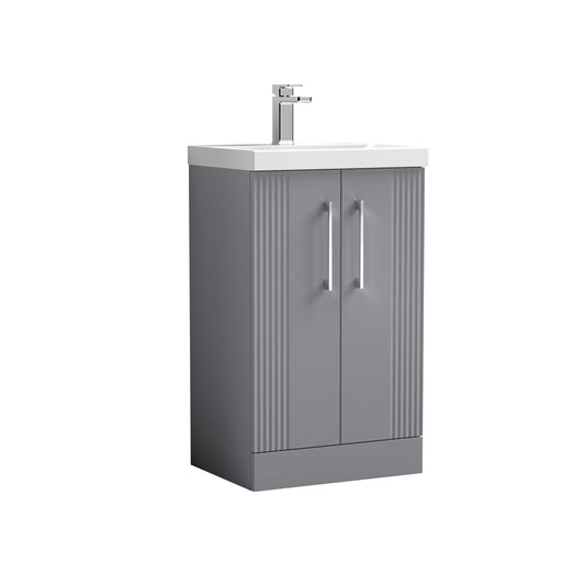 nuie 500mm floor standing 2 door vanity basin 1dpf223a, Nuie, Sink Vanity Unit, Basin Unit, 1