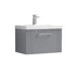 nuie 600mm wall hung single drawer vanity basin 1dpf294a, Nuie, Wall Hung Vanity Unit, 1
