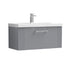 nuie 800mm wall hung single drawer vanity basin 1dpf296a, Nuie, Wall Hung Vanity Unit, 1