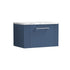 nuie 600 wall hung single drawer vanity laminate worktopdpf394lcm, Nuie, Wall Hung Vanity Unit, 1