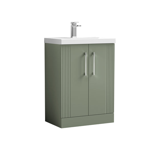 nuie 600mm floor standing 2 door vanity basin 1dpf825a, Nuie, Sink Vanity Unit, Basin Unit, 1