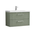 nuie 800mm wall hung 2 drawer vanity basin 1dpf895a, Nuie, Wall Hung Vanity Unit, 1