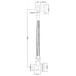 Nuie Freeflow Bath Filler Chrome