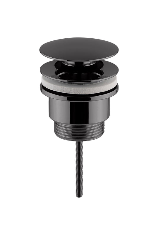 Nuie Universal Push Button Basin Waste Slotted & Un-Slotted