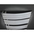 Elgin Curved Heated Towel Rail 550x1080mm Chrome