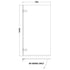 Nuie Square Bath Screen