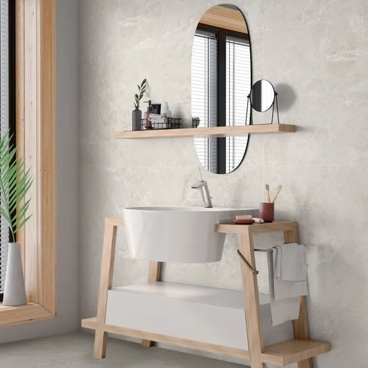 Eternity Ivory Stone Effect Tiles 600x300mm