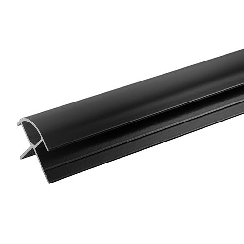 External Corner Black 2450mm Length Aluminium Profile