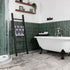 asly green gloss tiles 300x75mm, Floor Tiles, Metro  Tiles, Porcelain Tiles, Wall Tiles, Green Tiles, 