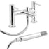 Series Bath Shower Mixer Tap with Shower Kit Chrome
