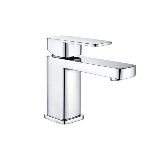 flow chrome basin mixer tap waste, Alessio, Chrome Basin Taps, Taps, 1