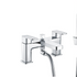 flow chrome bath filler mixer tap with shower kit, Alessio, Chrome Bath Shower Mixer Taps, Bath Taps, Taps, 3