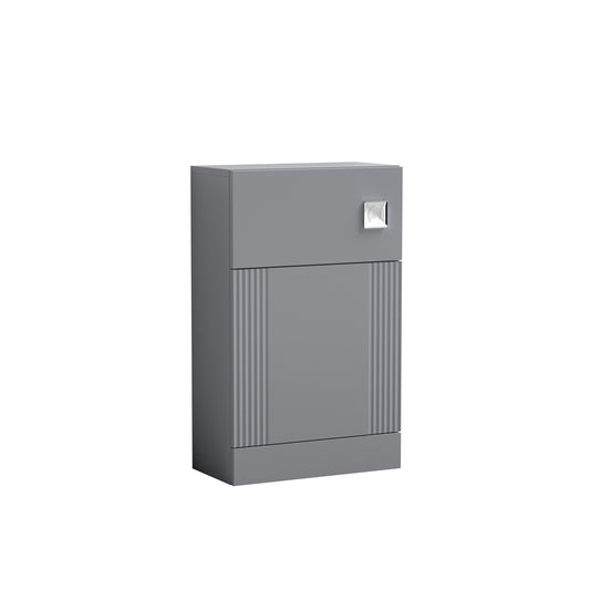 Nuie Deco Satin Grey 500mm WC Unit