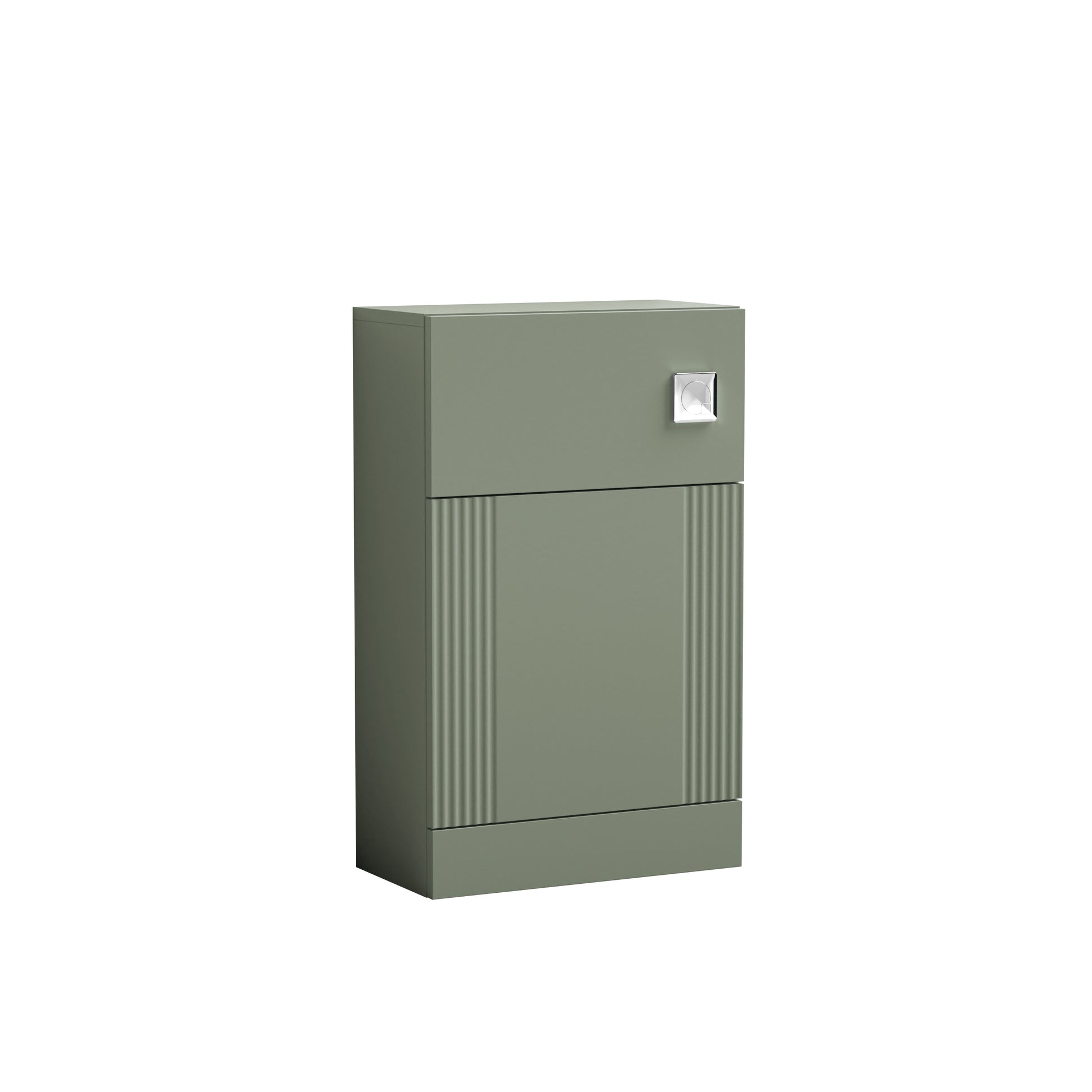 Nuie Deco Satin Green 500mm WC Unit