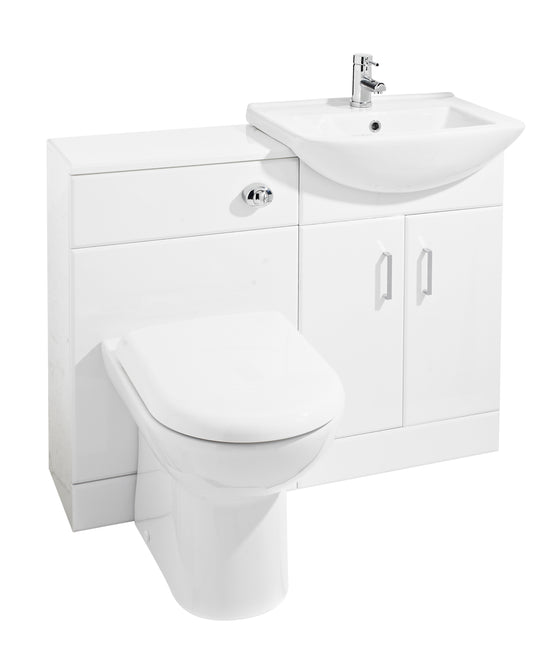 Nuie Saturn Furniture Pack with Square Basin