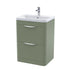 nuie 600mm floor standing 2 drawer vanity polymarble basinfpa801, Nuie, Sink Vanity Unit, Basin Unit, 1