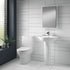 Nuie Freya 560mm Basin & Pedestal