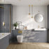 Multipanel Alpine White Tile Effect Wet Wall Shower Panel