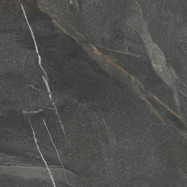 Granby Dark Grey Matt Stone Effect 600x600mm Tiles