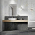 Granby Dark Grey Matt Stone Effect 600x600mm Tiles