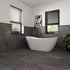 Granby Dark Grey Matt Stone Effect 300x600mm Tiles